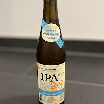 Bottle of IPA Liberis 2+3.