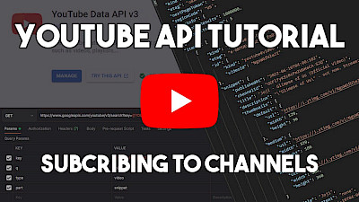 Subscribe to Channels using YouTube Data API